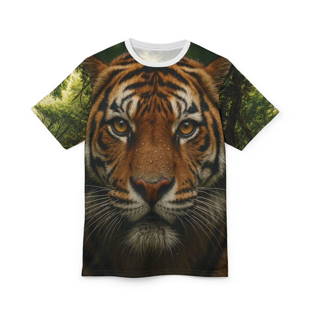 Tiger Face Tee — Jungle Wildlife Graphic Shirt