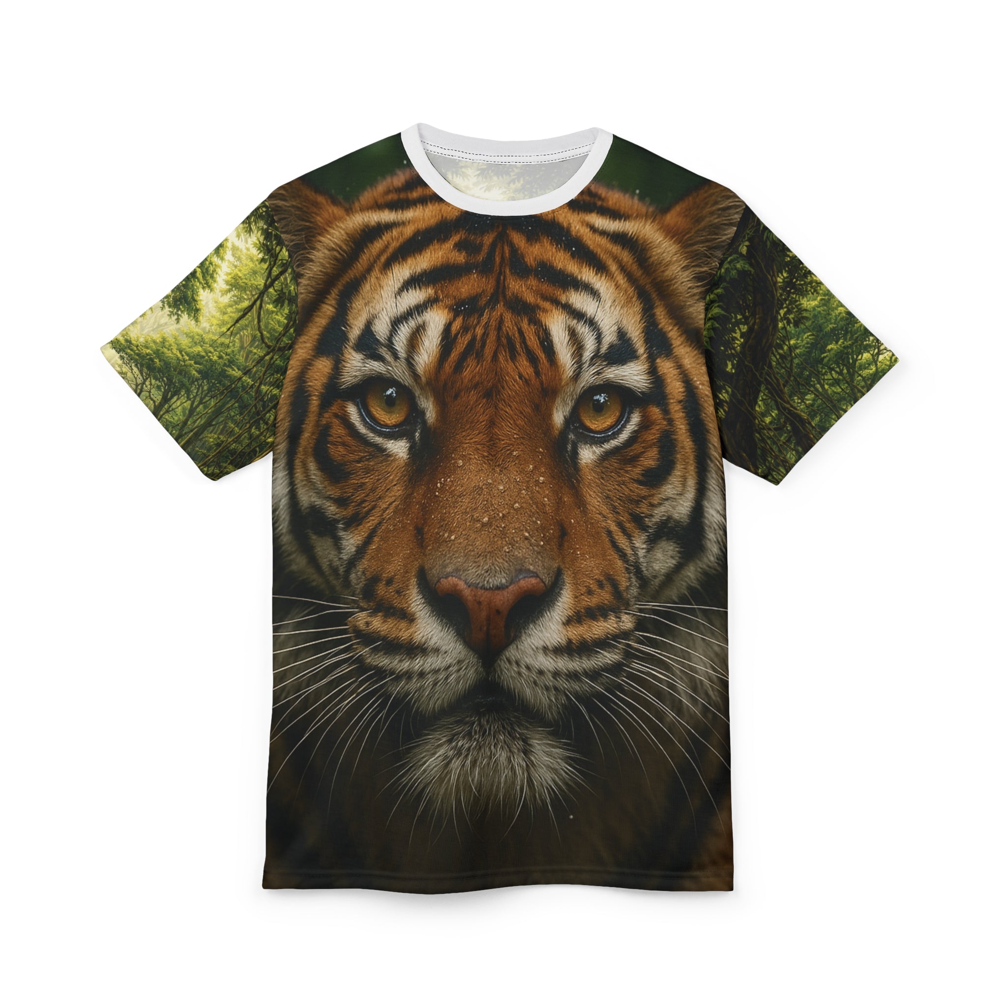 Tiger Face Tee — Jungle Wildlife Graphic Shirt