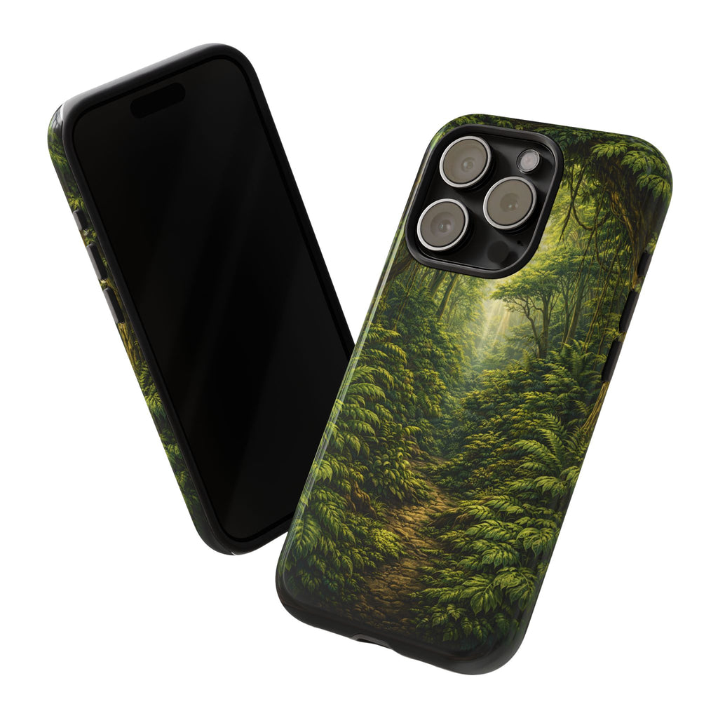 Forest Path Tough Phone Case