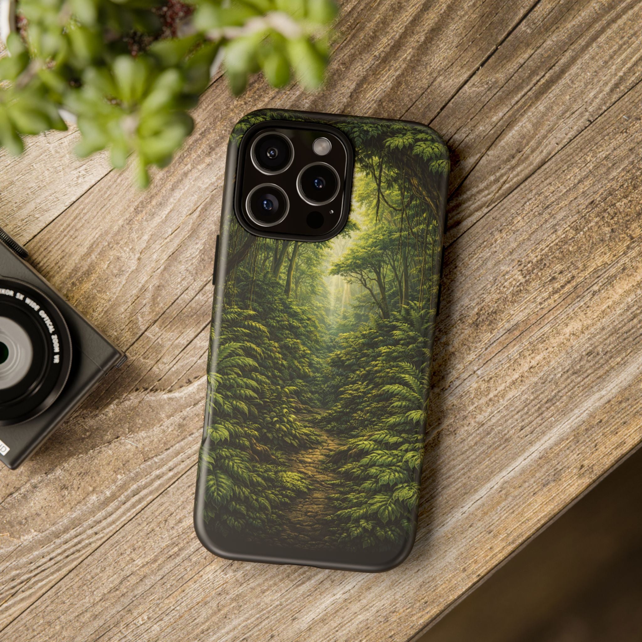 Forest Path Tough Phone Case