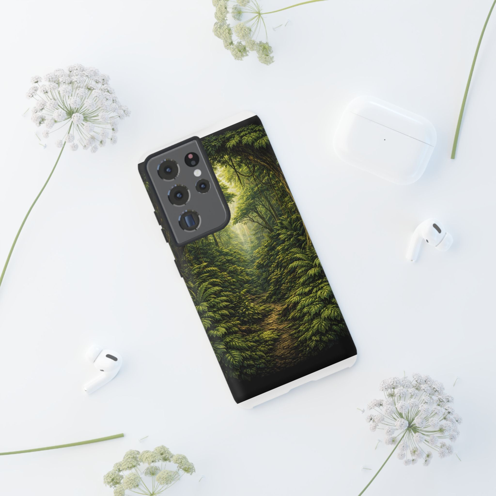 Forest Path Tough Phone Case