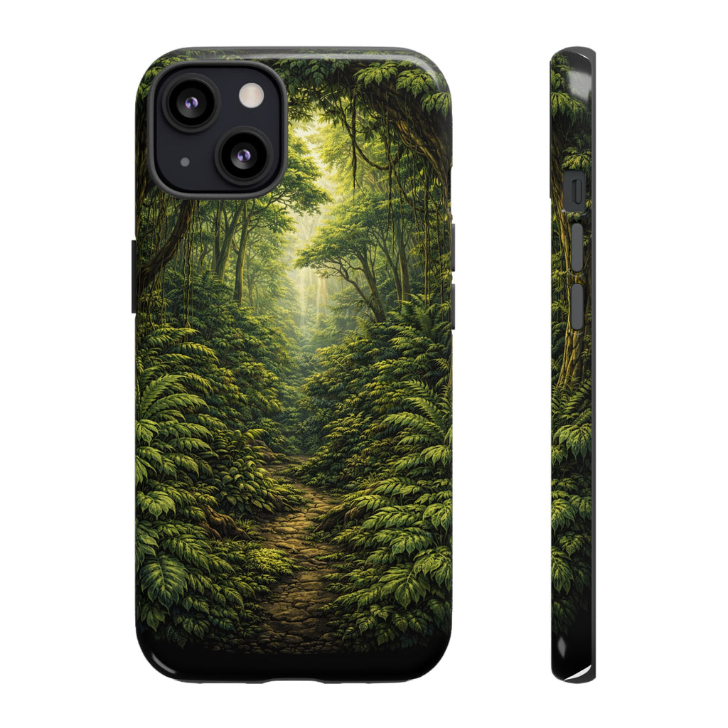 Forest Path Tough Phone Case