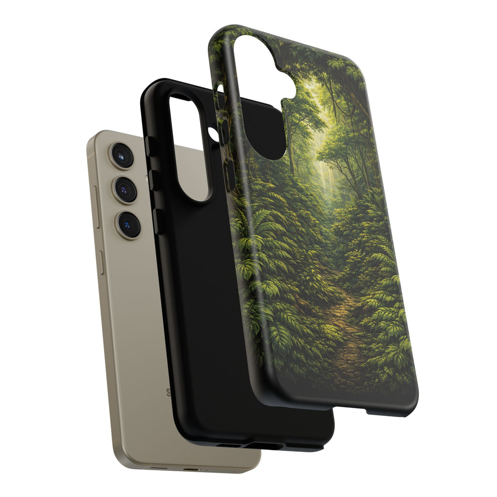 Forest Path Tough Phone Case