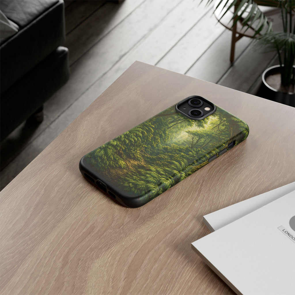 Forest Path Tough Phone Case