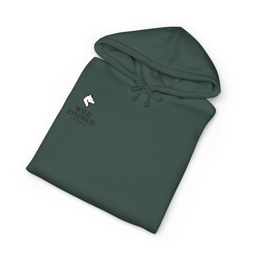 Bear Guardian Hoodie — Minimal Bear Emblem Pullover
