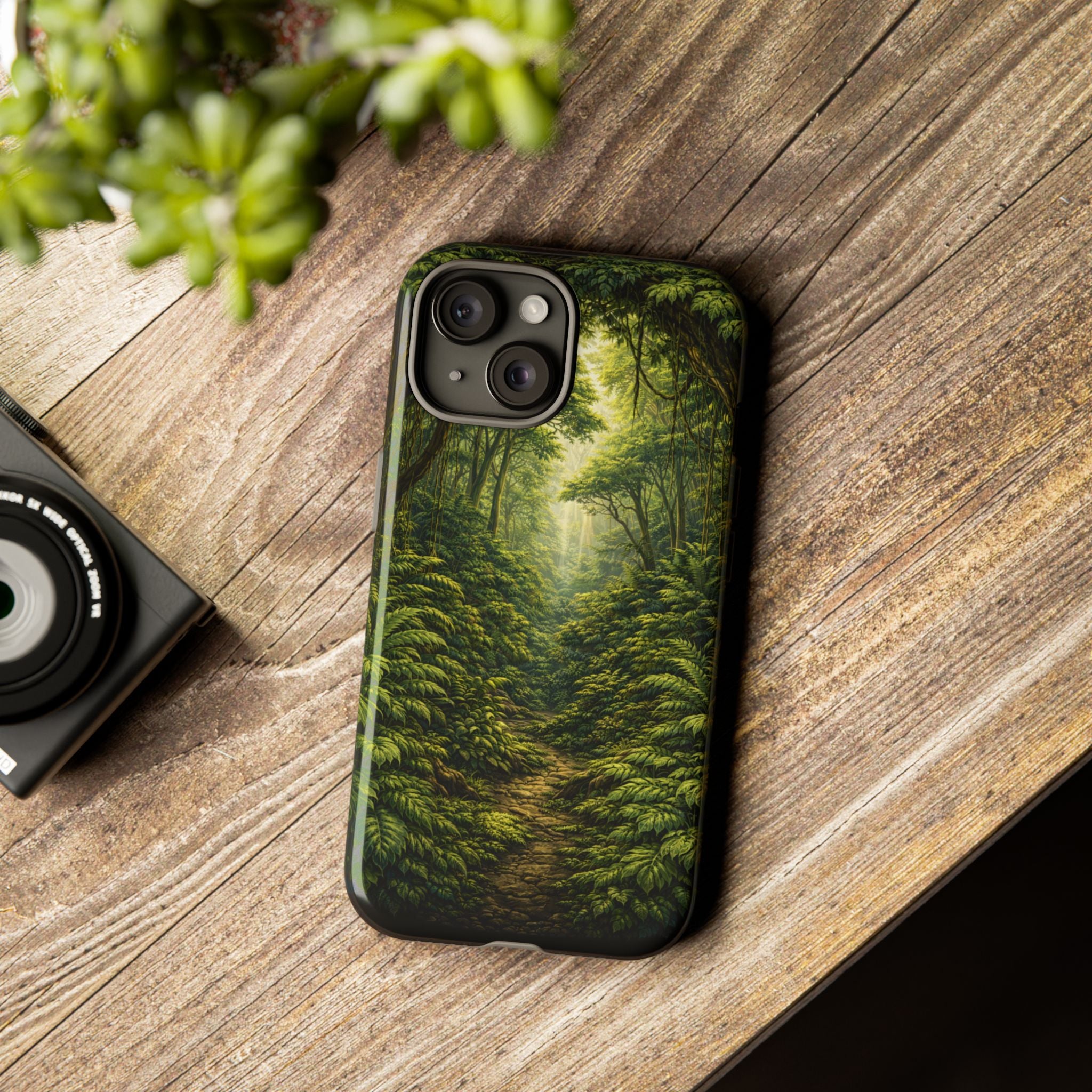 Forest Path Tough Phone Case