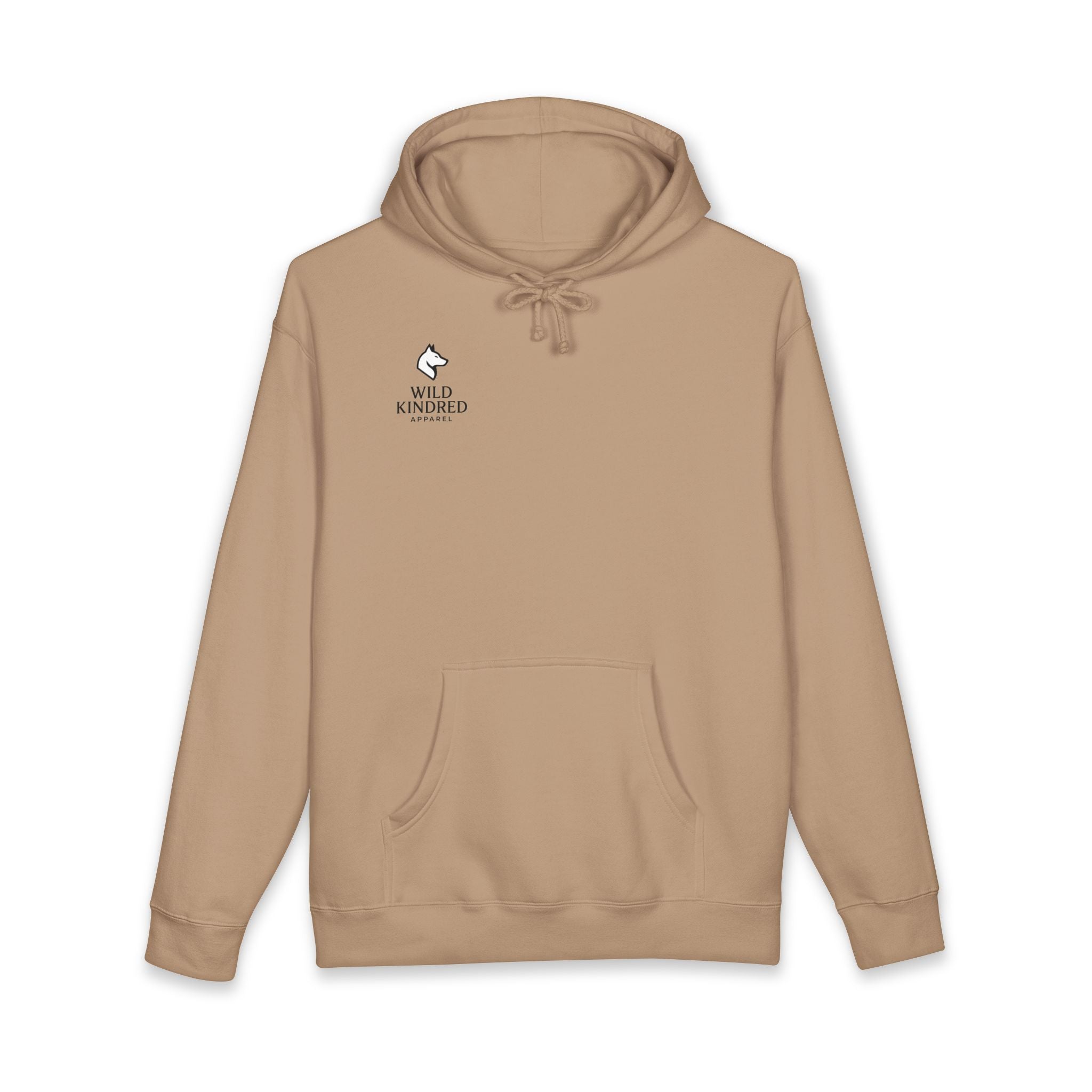 Bear Guardian Hoodie — Minimal Bear Emblem Pullover