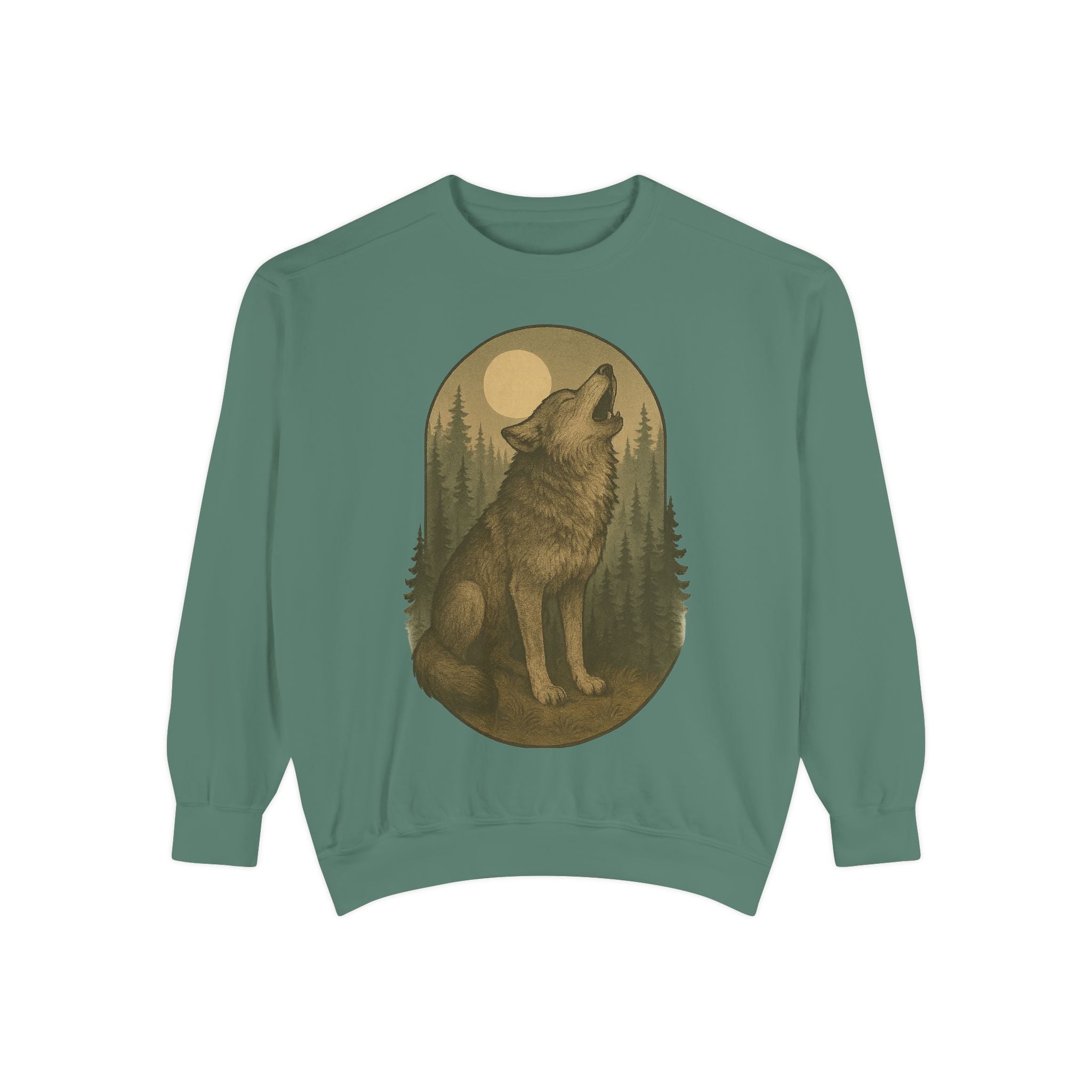 Howling Wolf Moon sweatshirt | Forest Vintage