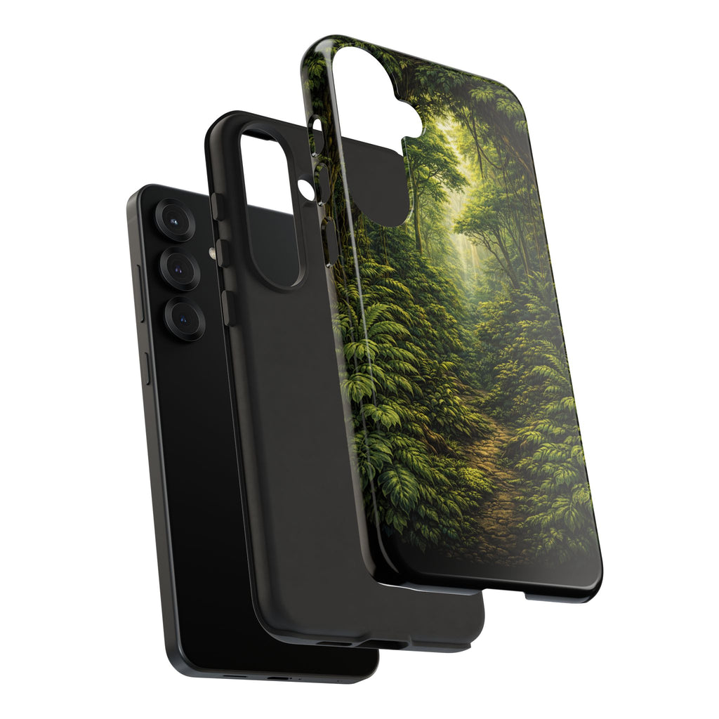 Forest Path Tough Phone Case
