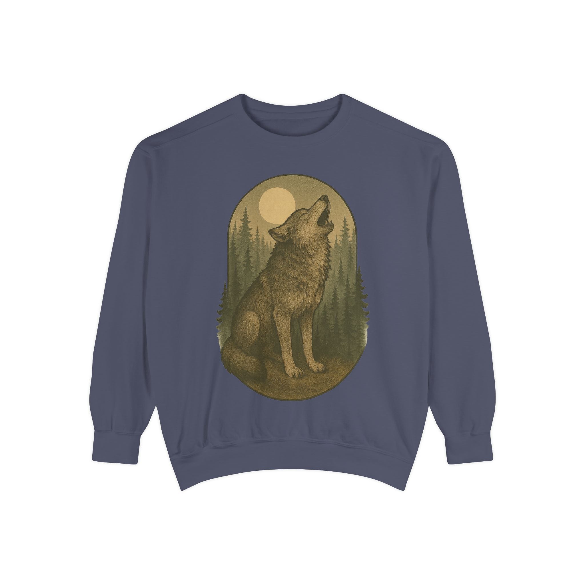 Howling Wolf Moon sweatshirt | Forest Vintage
