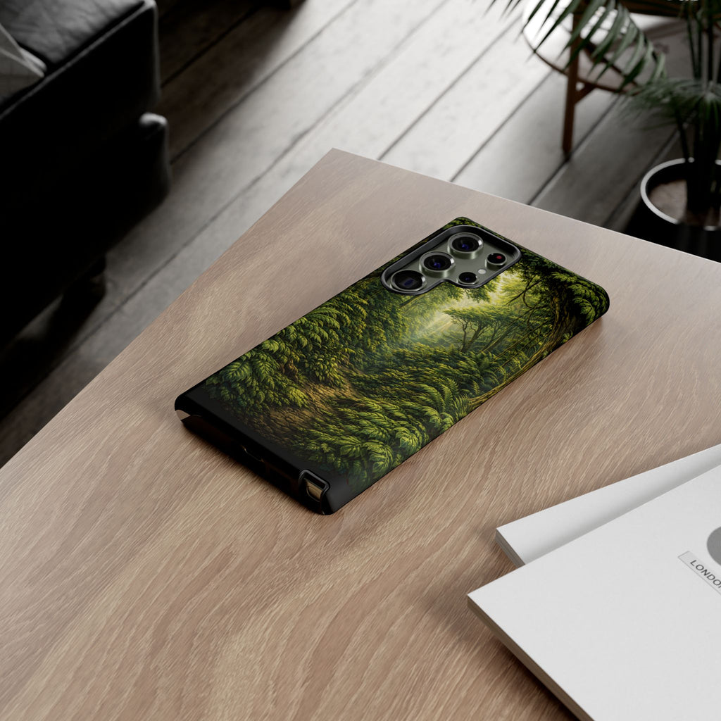 Forest Path Tough Phone Case