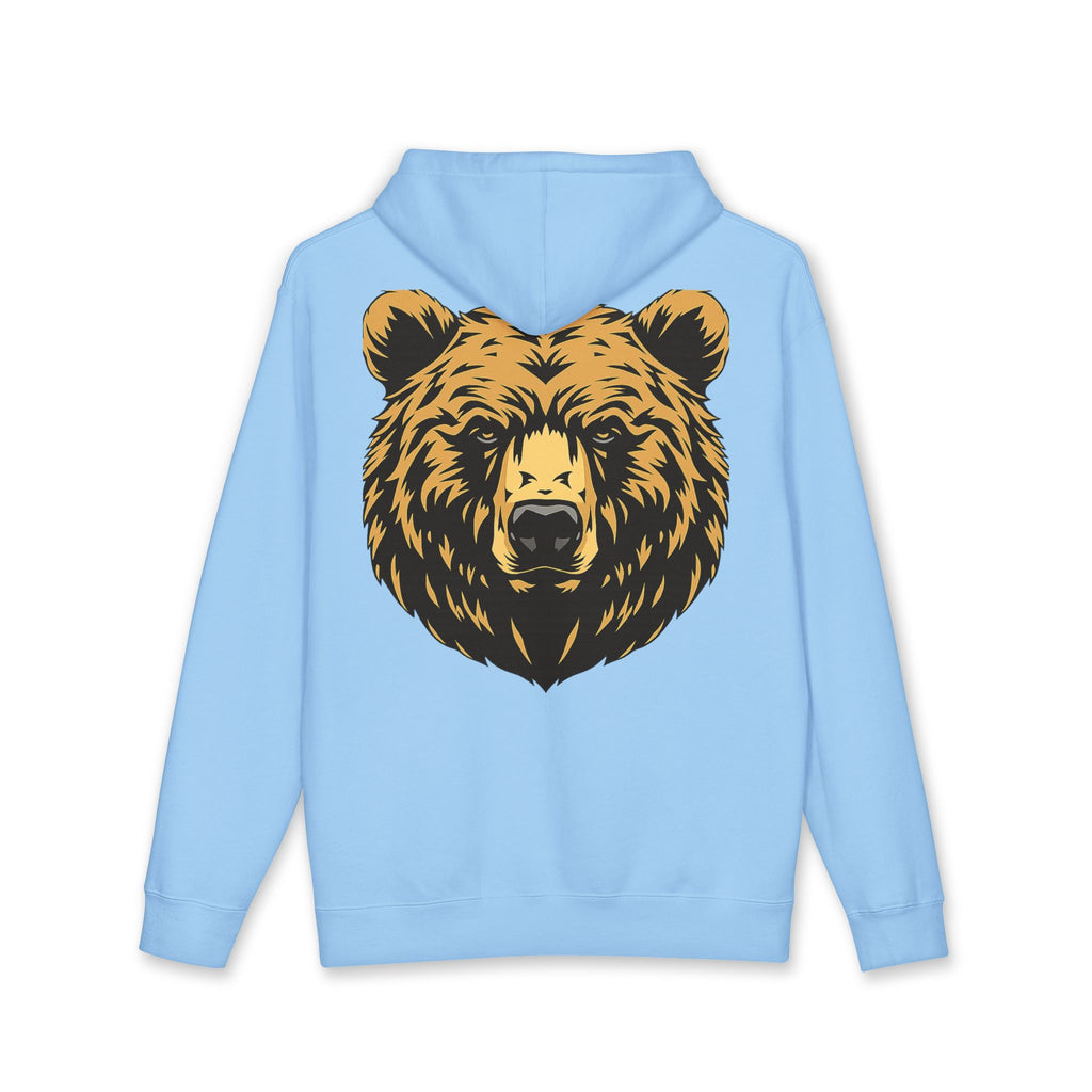 Bear Guardian Hoodie — Minimal Bear Emblem Pullover
