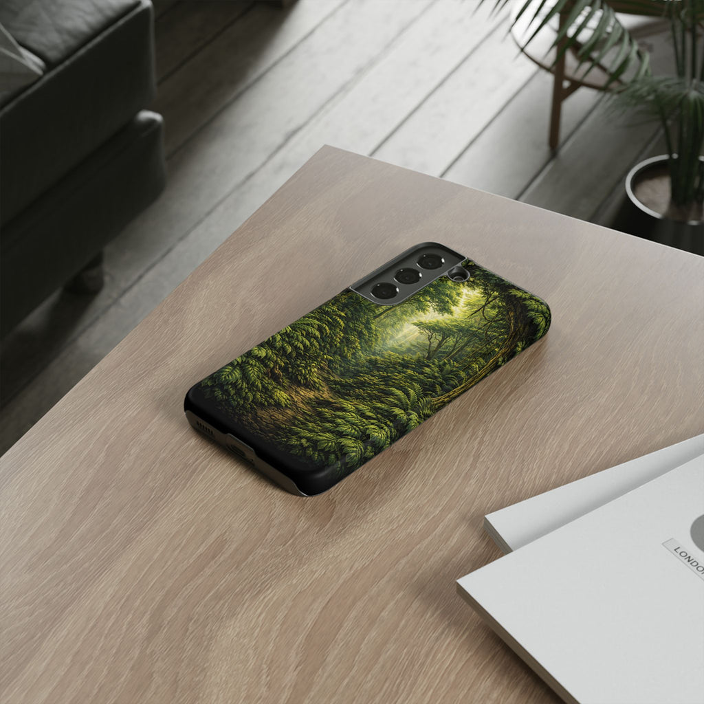 Forest Path Tough Phone Case