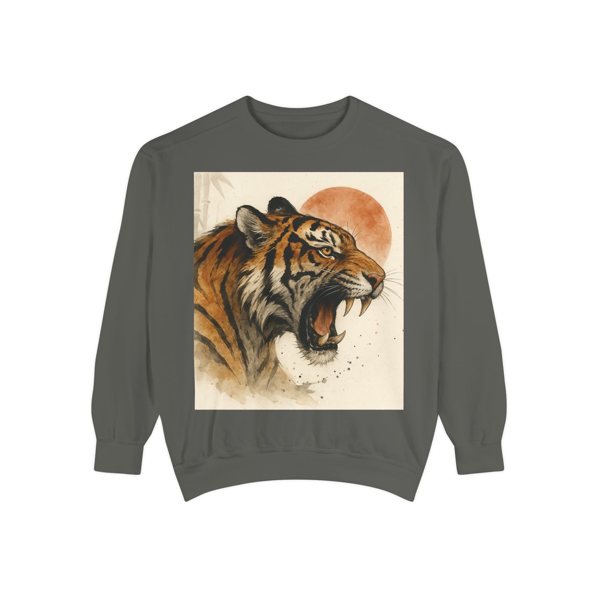 Roaring Tiger Sweatshirt — Vintage Sun Graphic Crewneck
