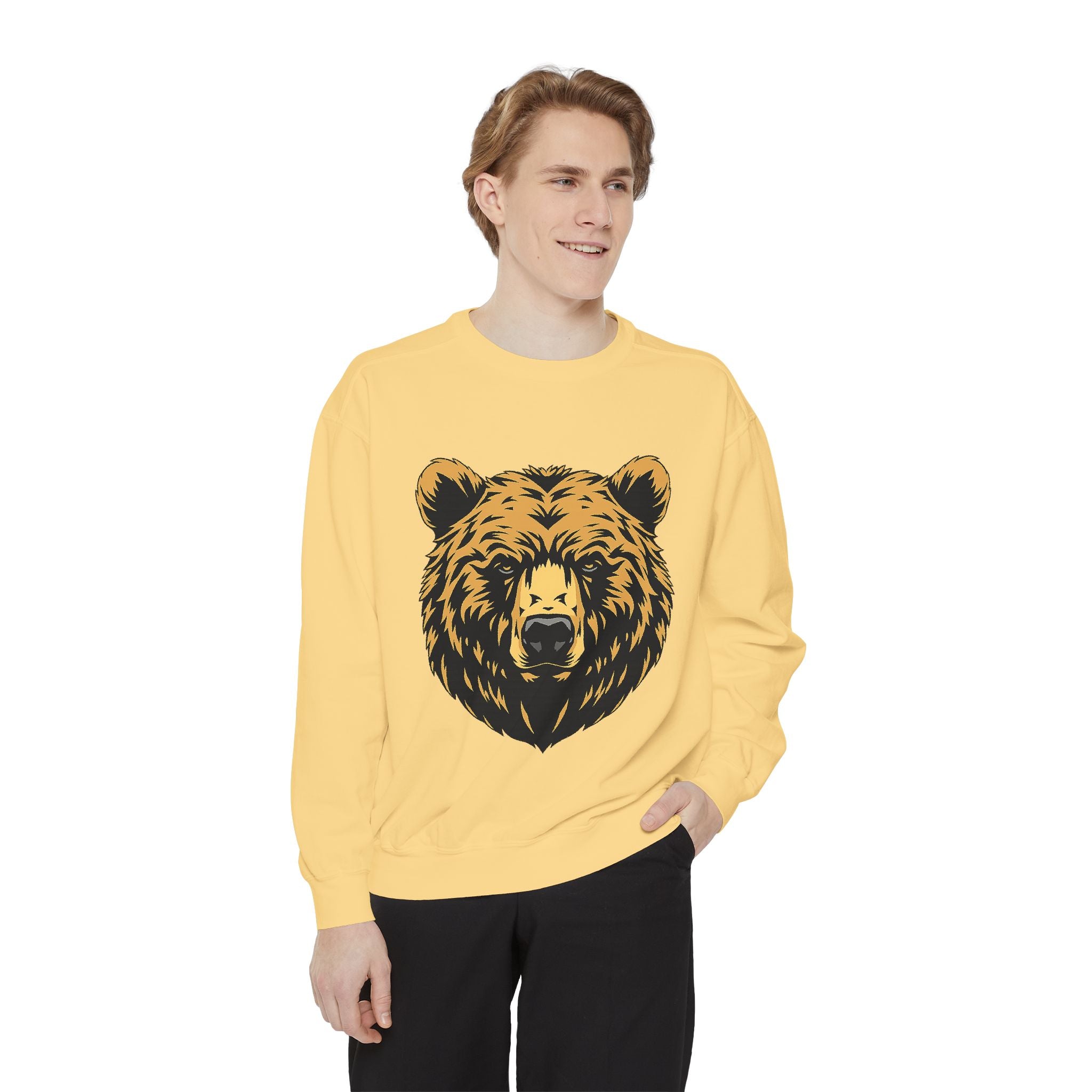 Bear Head Graphic Sweatshirt — Vintage Outdoors Crewneck