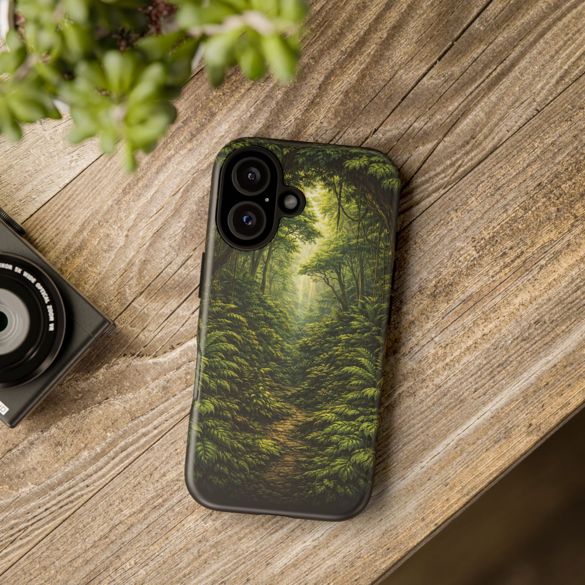 Forest Path Tough Phone Case