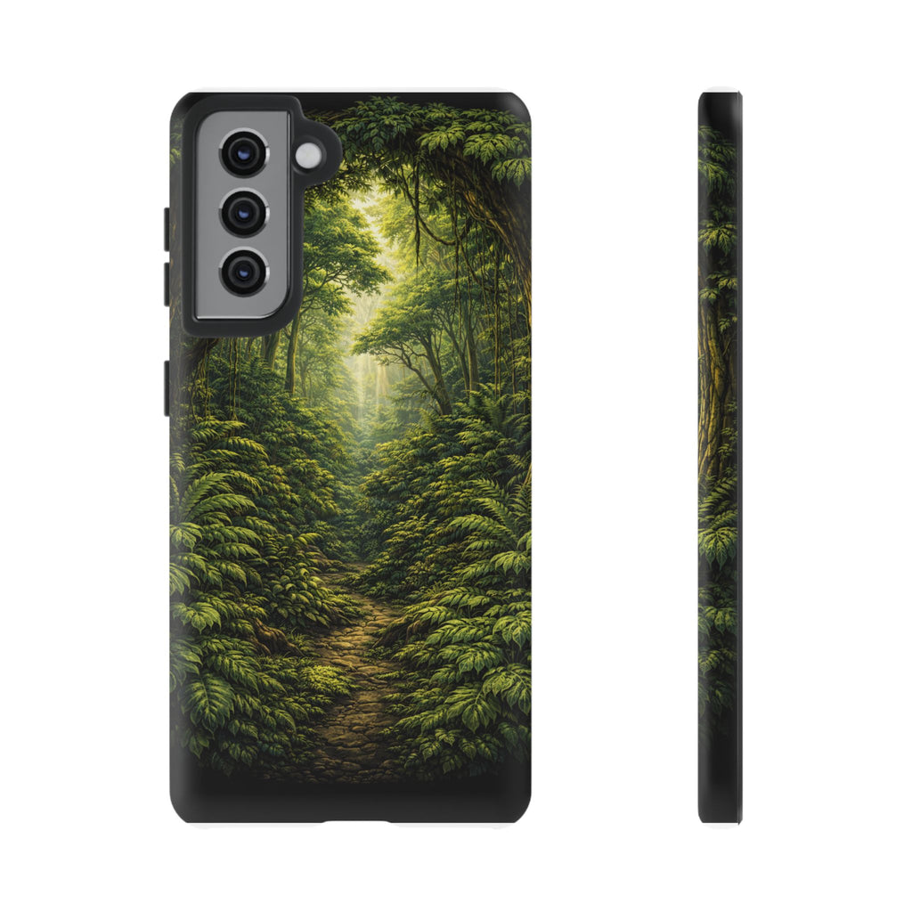 Forest Path Tough Phone Case