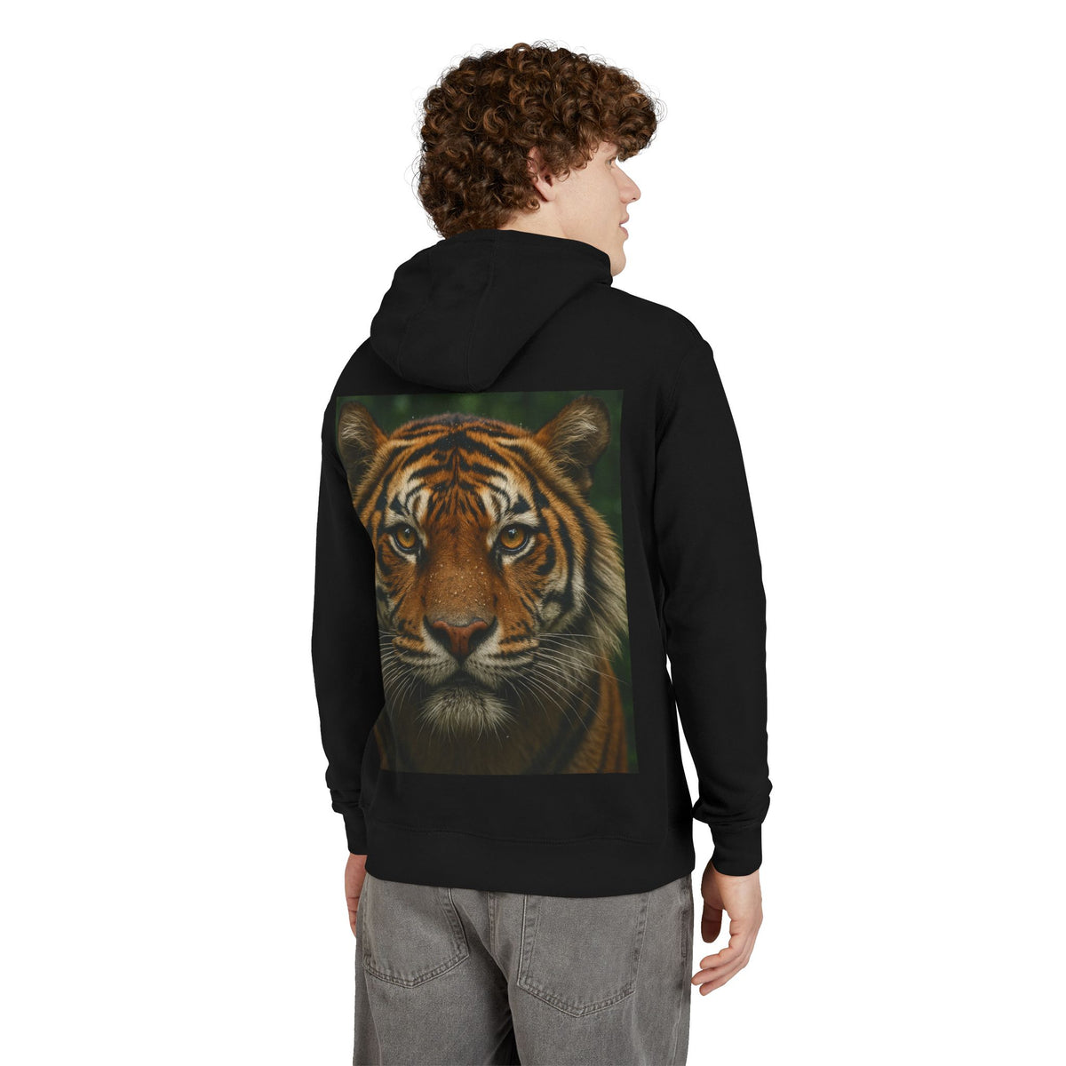 Tiger Face Hoodie