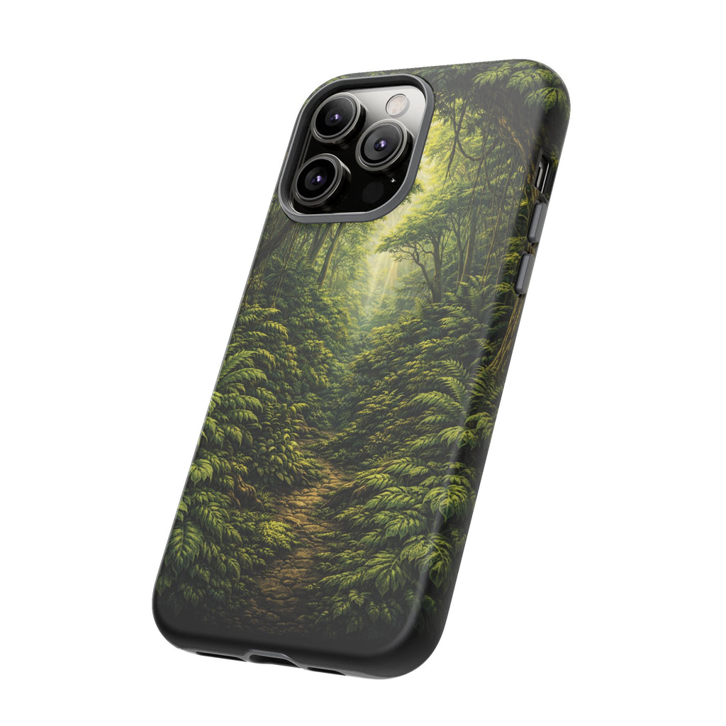 Forest Path Tough Phone Case