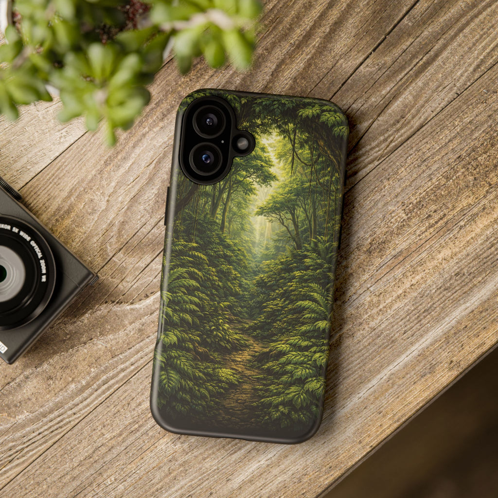 Forest Path Tough Phone Case