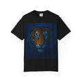 Blue-Eyed Tiger Portrait T-Shirt | Tiger Face Tee
