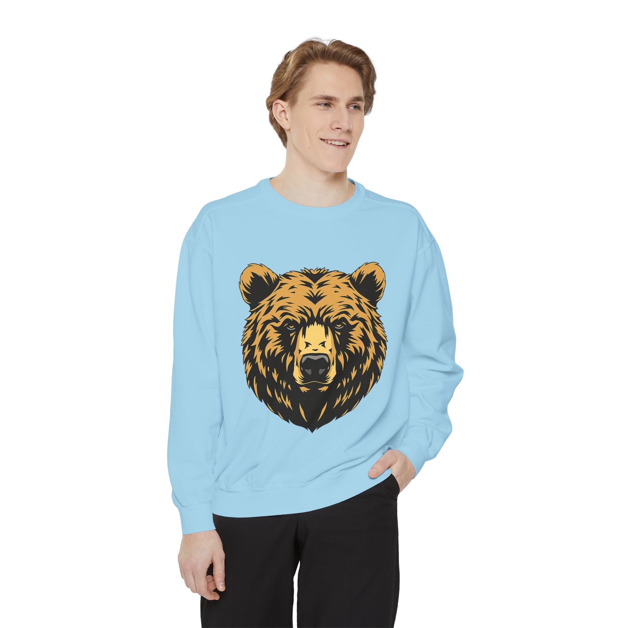 Bear Head Graphic Sweatshirt — Vintage Outdoors Crewneck