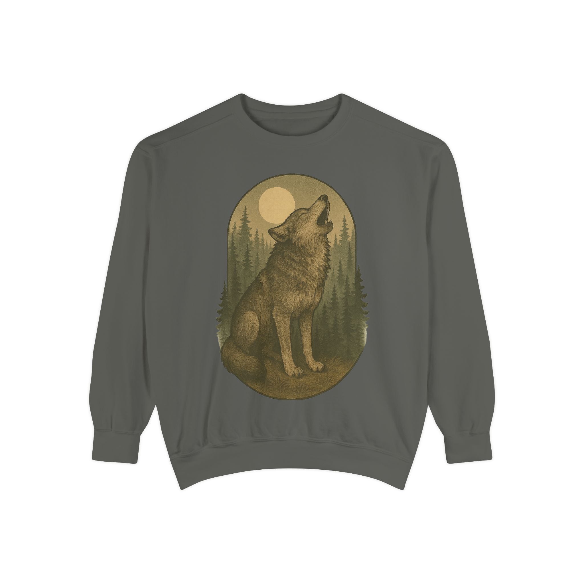 Howling Wolf Moon sweatshirt | Forest Vintage