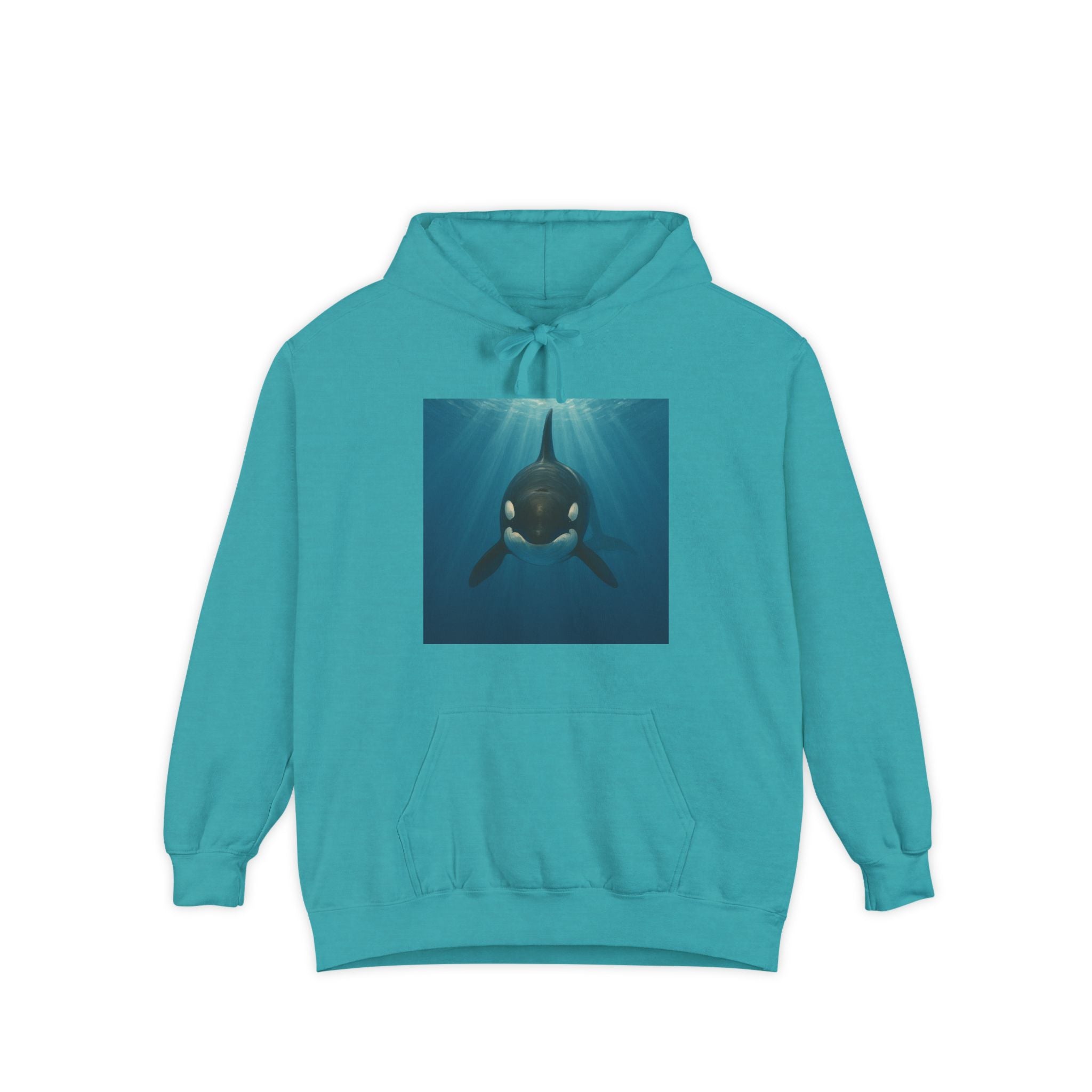 Orca Whale Pullover Hoodie