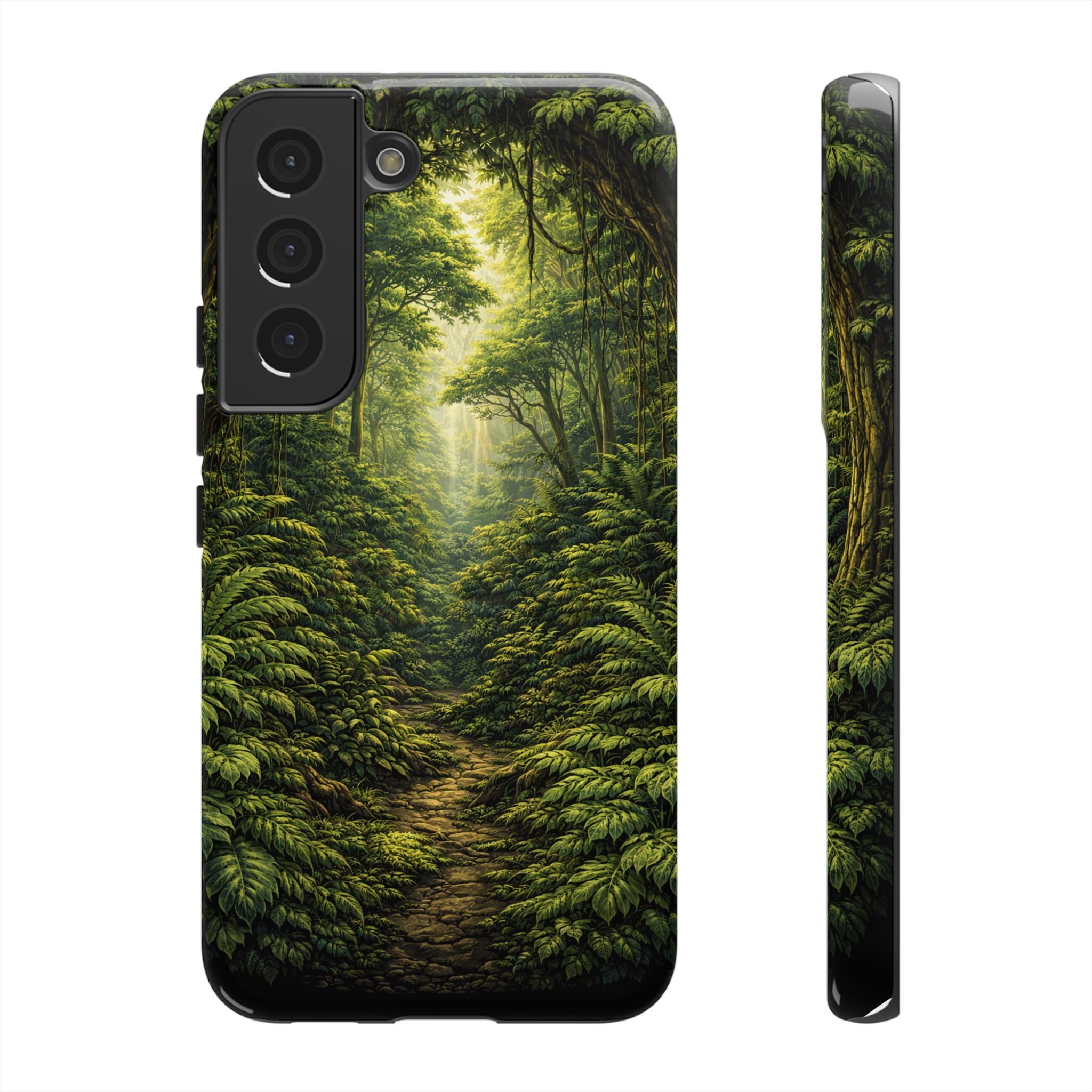 Forest Path Tough Phone Case