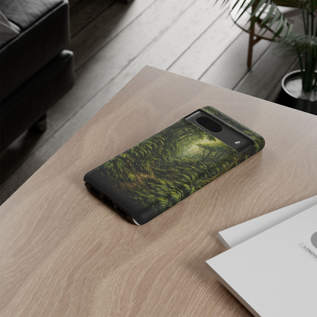 Forest Path Tough Phone Case