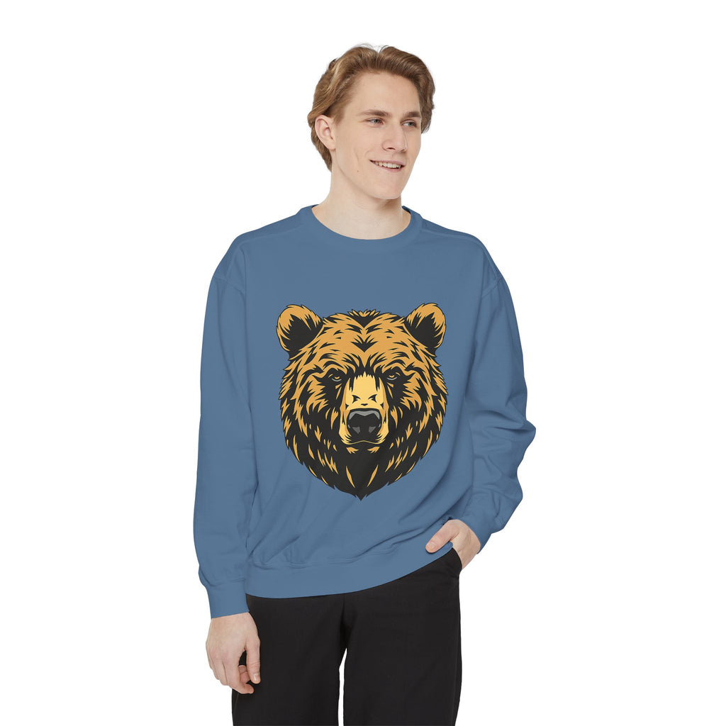 Bear Head Graphic Sweatshirt — Vintage Outdoors Crewneck