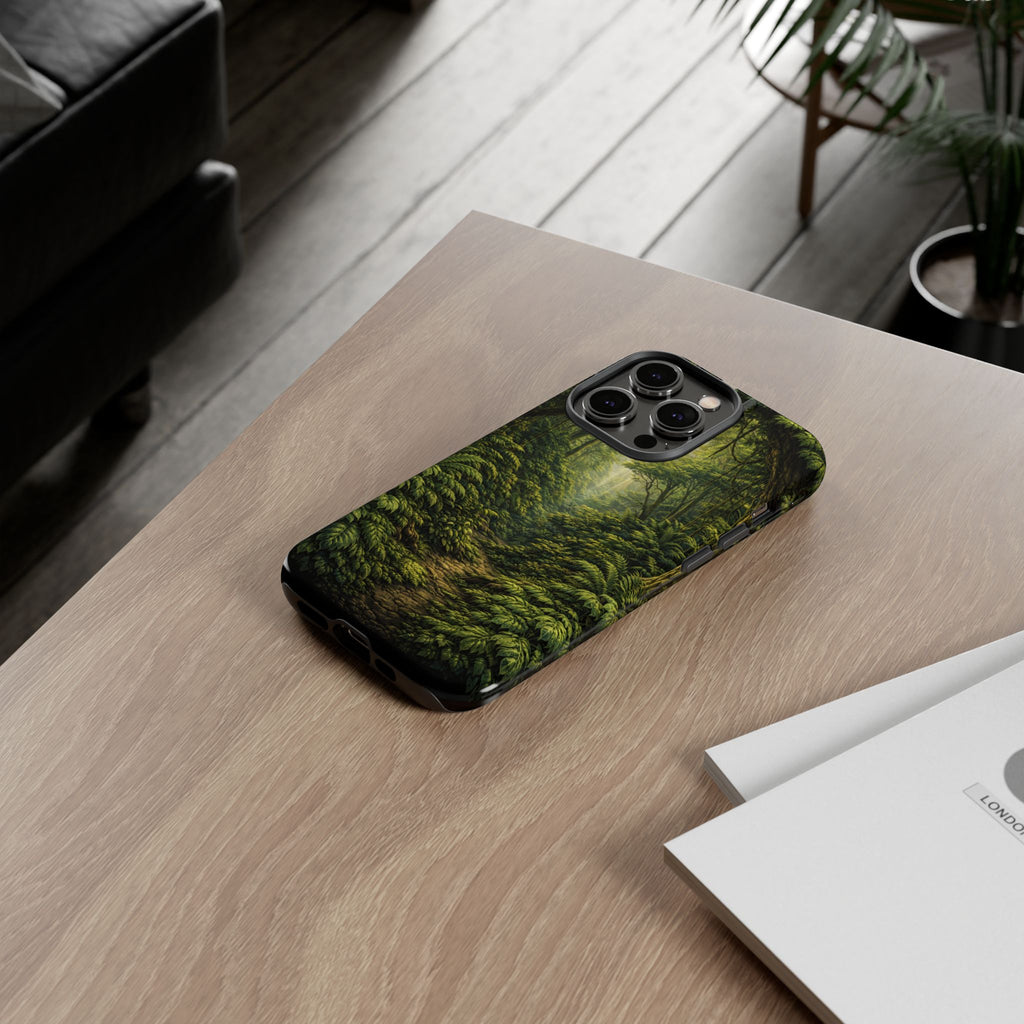 Forest Path Tough Phone Case