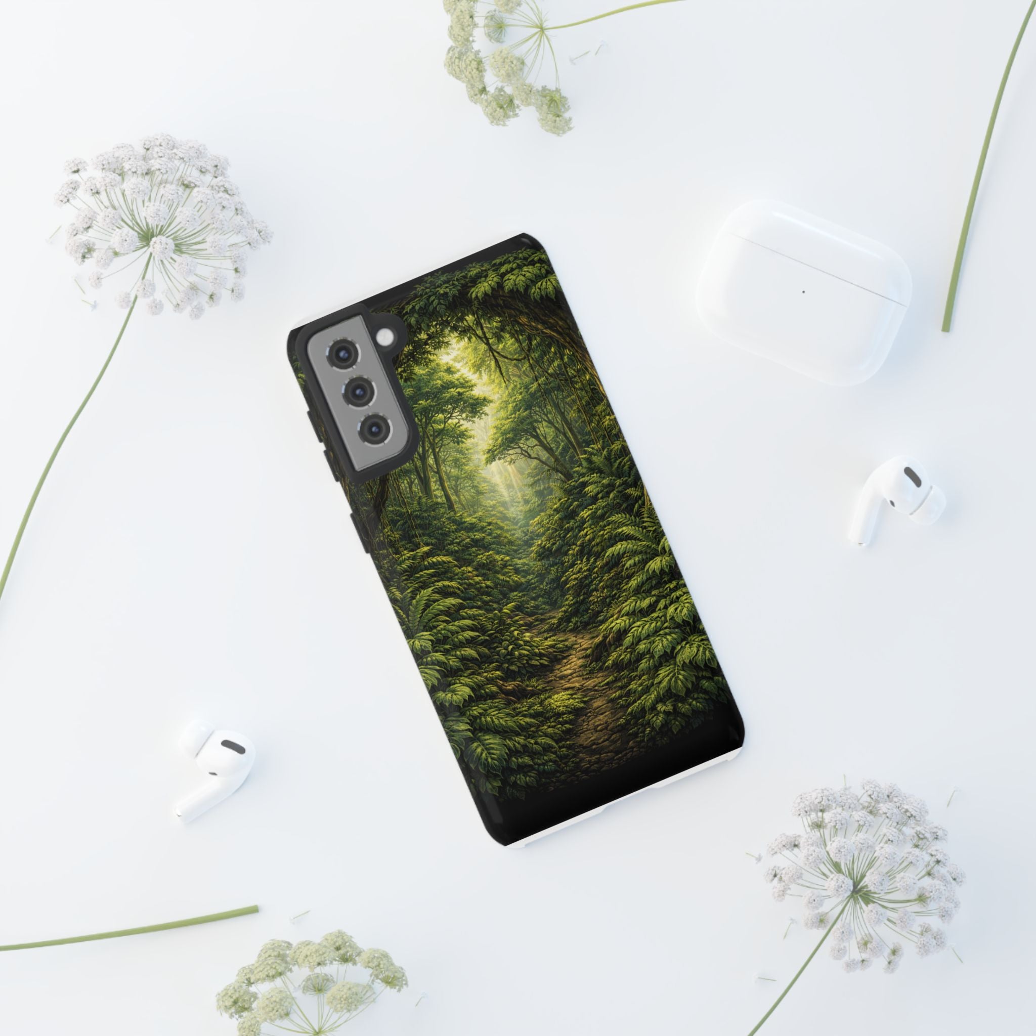 Forest Path Tough Phone Case