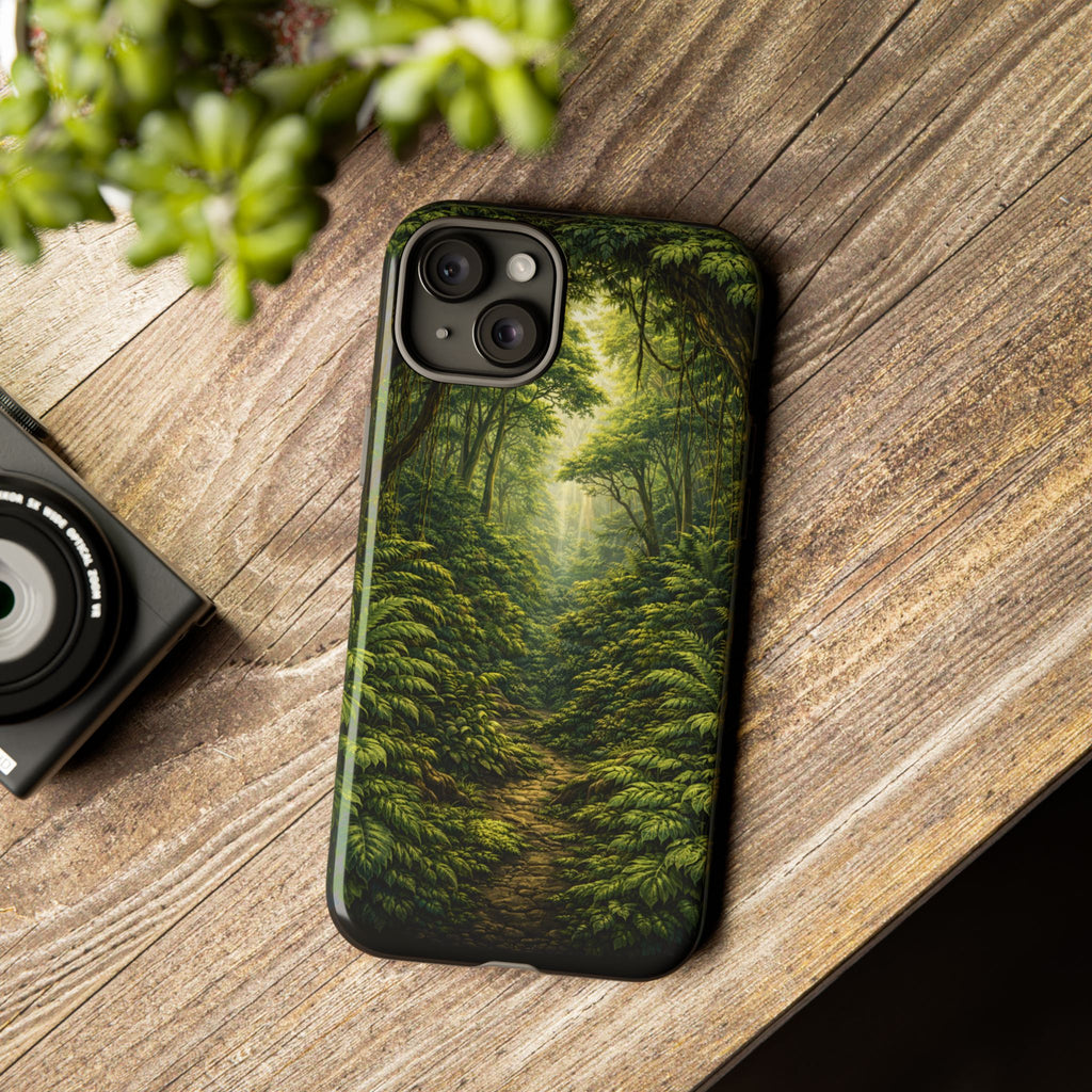 Forest Path Tough Phone Case