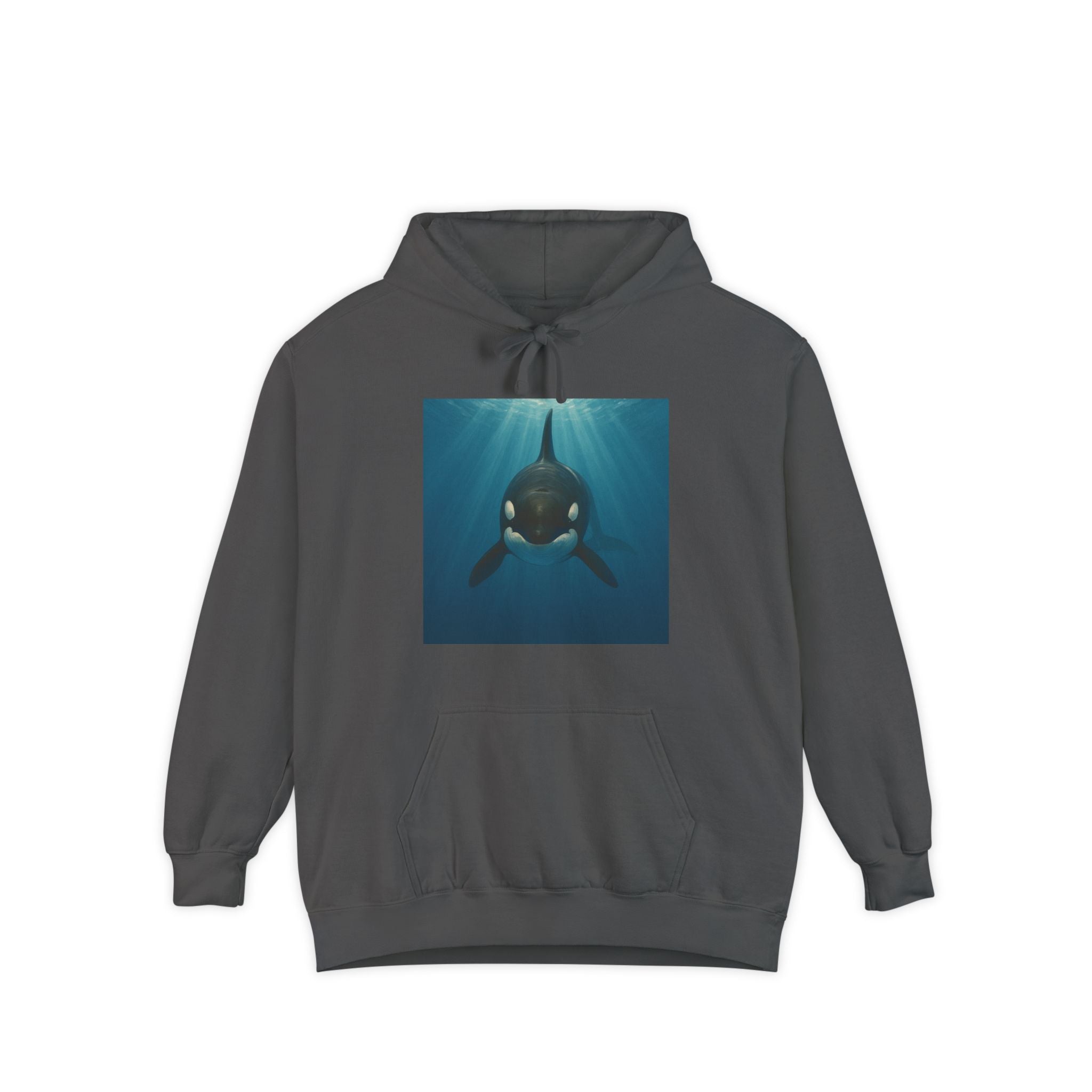 Orca Whale Pullover Hoodie