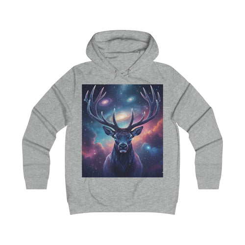 Galaxy Mystic Elk Pullover Hoodie