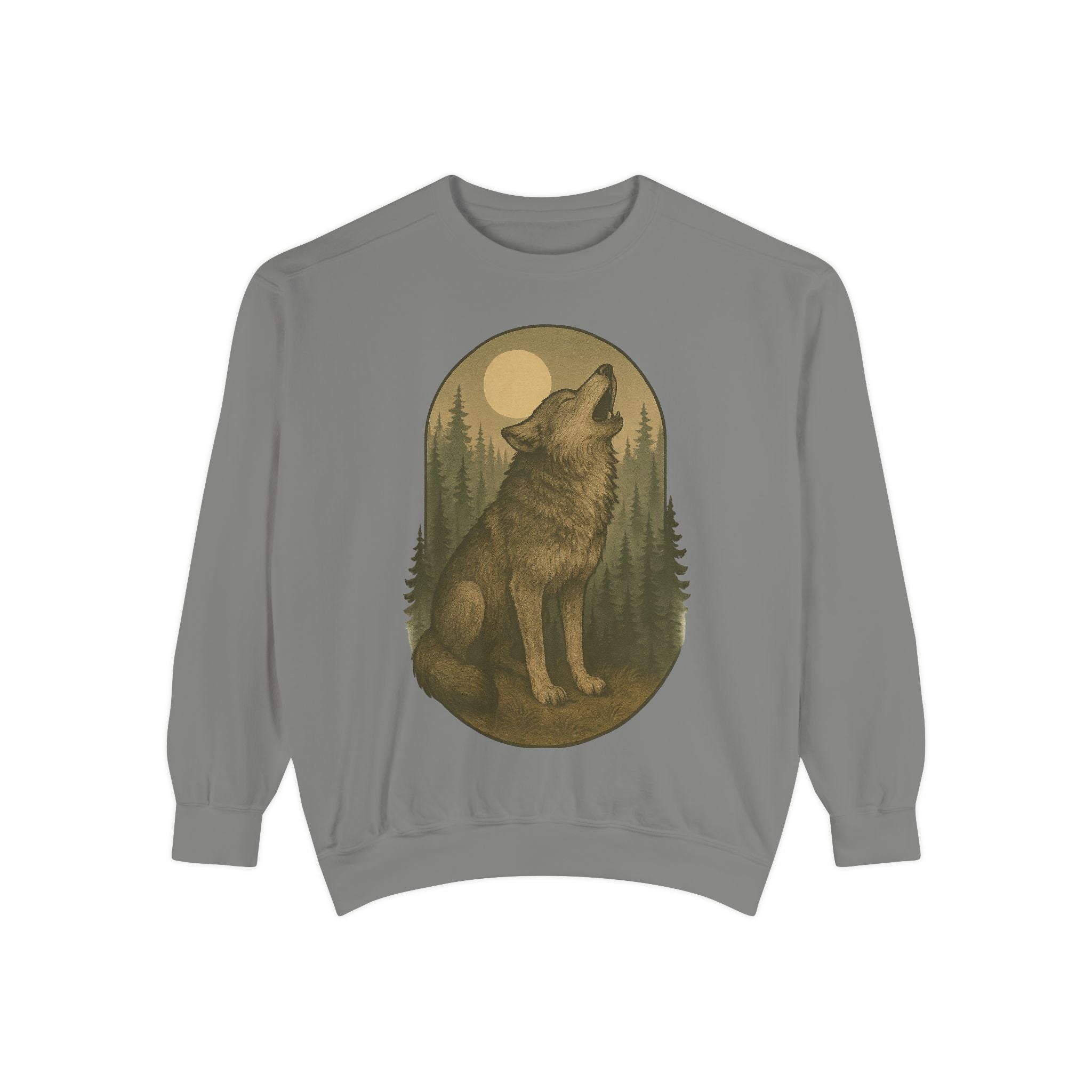 Howling Wolf Moon sweatshirt | Forest Vintage