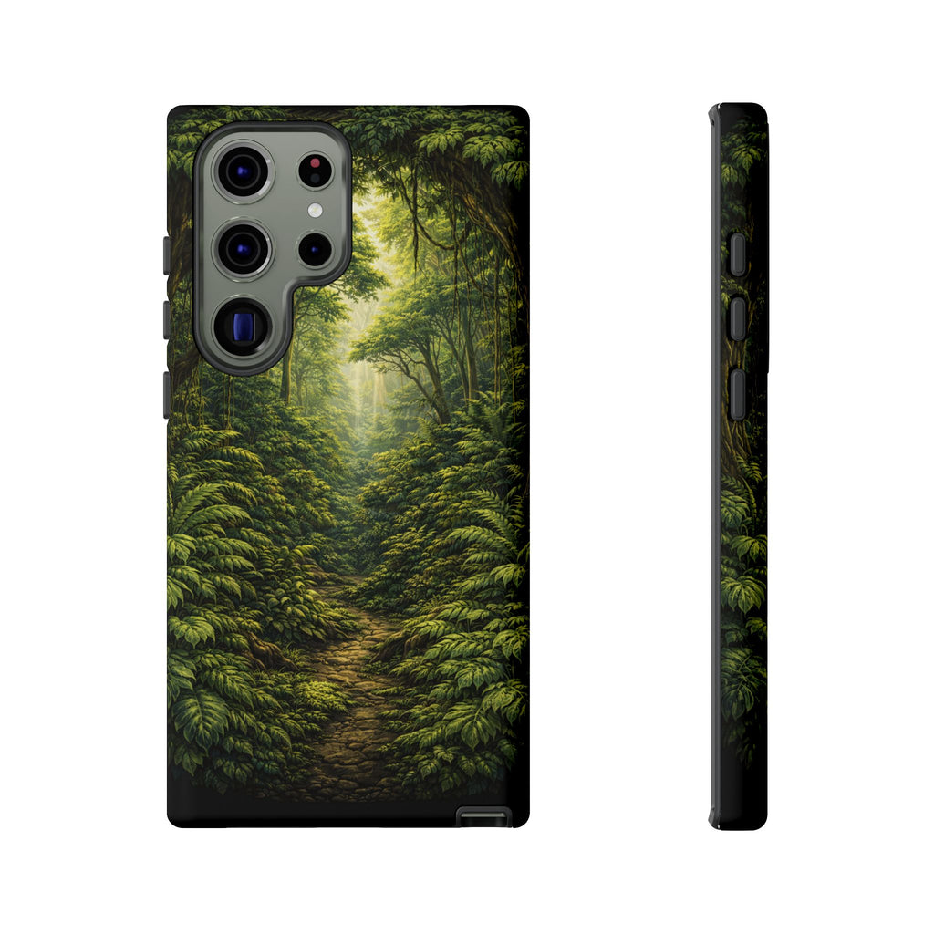 Forest Path Tough Phone Case