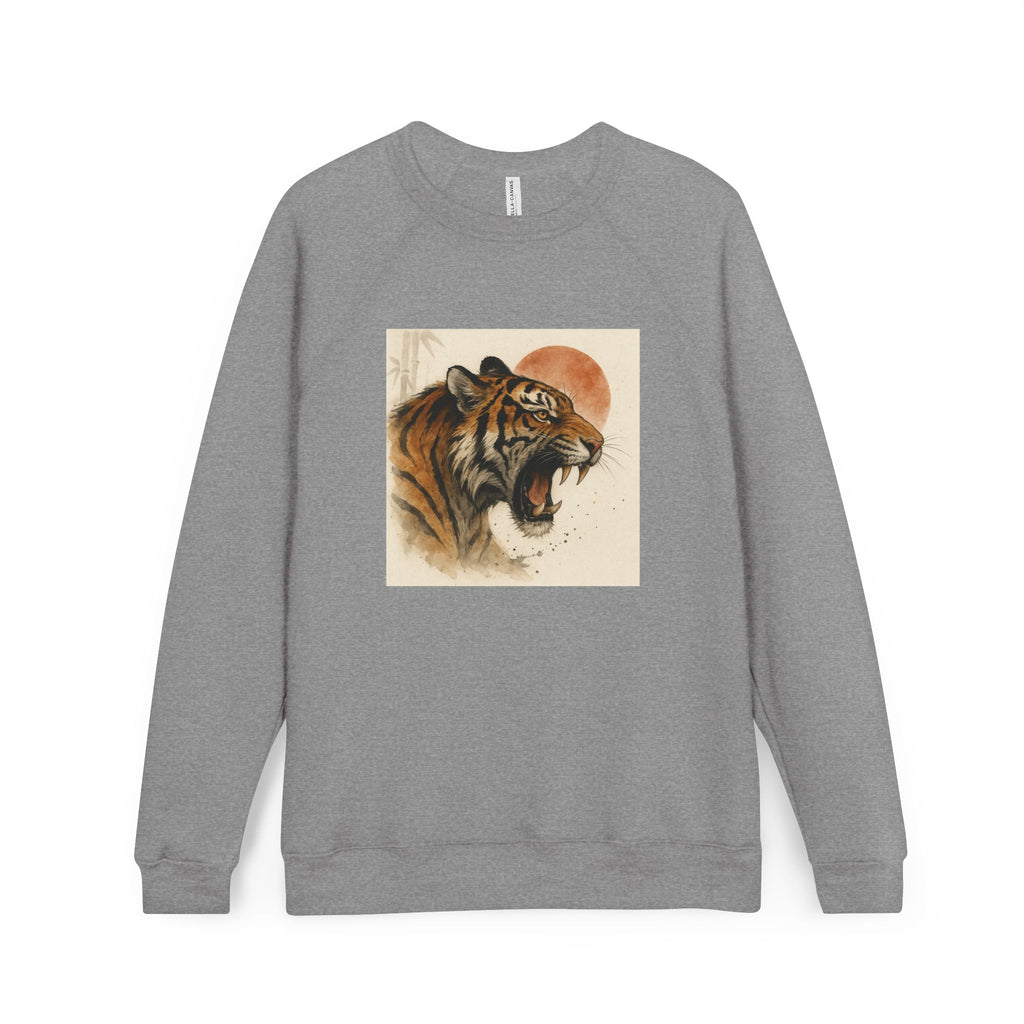 Roaring Tiger Sweatshirt — Vintage Tiger Art Crewneck